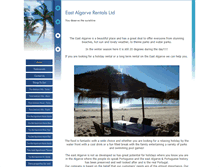 Tablet Screenshot of east-algarve-rental-properties.co.uk